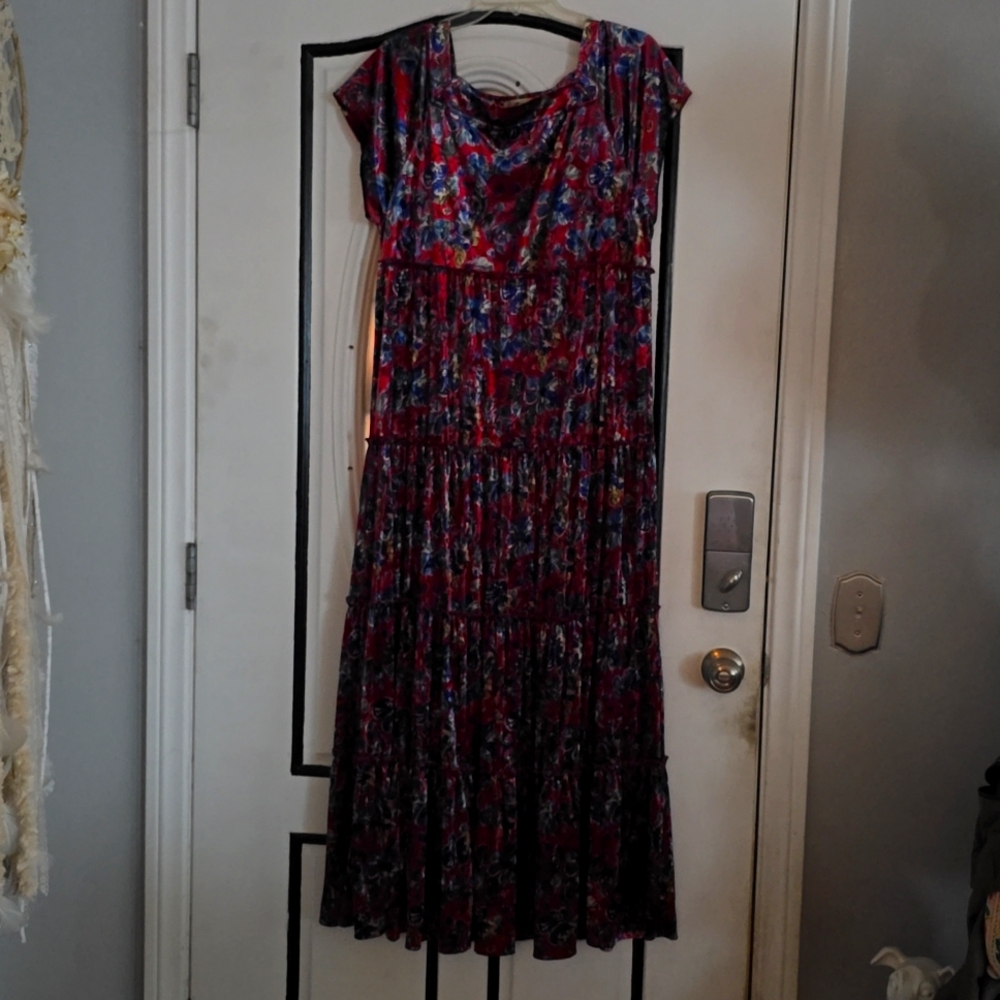 NATURAL LIFE Multicolor Floral Maxi Dress